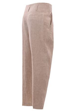 High-waisted linen pants BRUNELLO CUCINELLI | MF588P7971C038